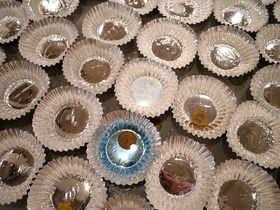 新宅睦仁個展「コンビニ弁当の山」@CCC(静岡市クリエーター支援センター)の展示風景