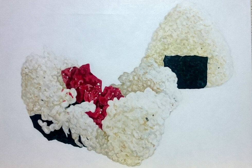 奥村直樹ノ友達展「シンタク3分ペインティング」@DESK/okumuraの展示風景