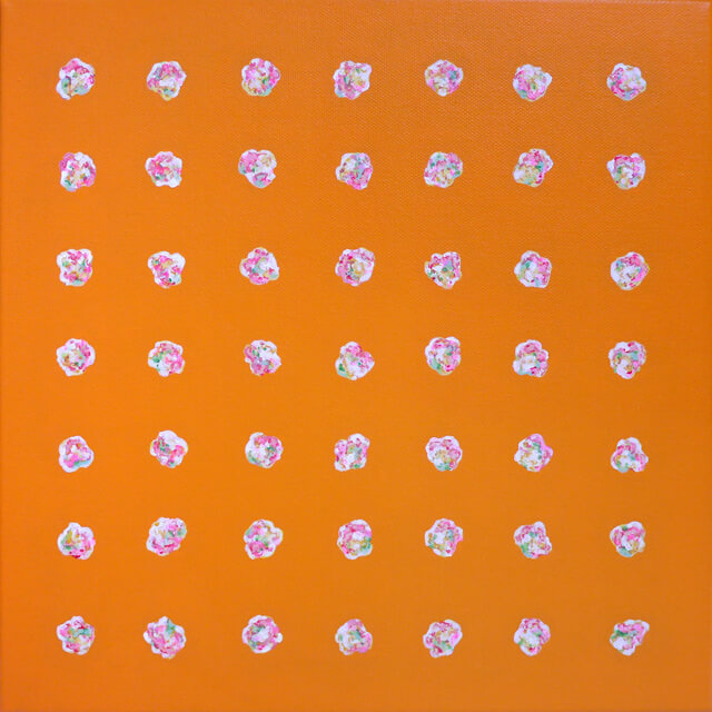 Let's eat everyone (In 50 people), 3D flower garden cake