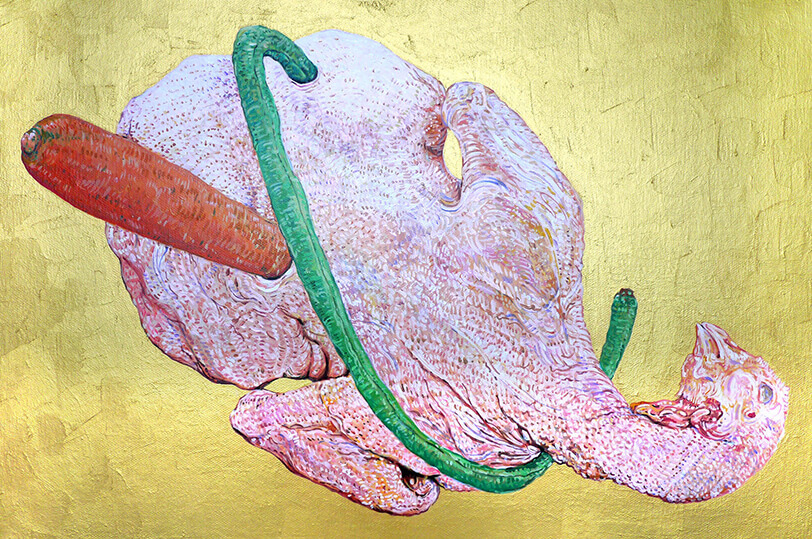 遺伝子組み換えでない(鶏×十六ささげ×人参)