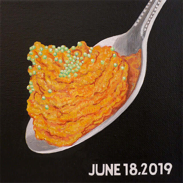 今日のごはん-2019年6月18日(チラキレス)