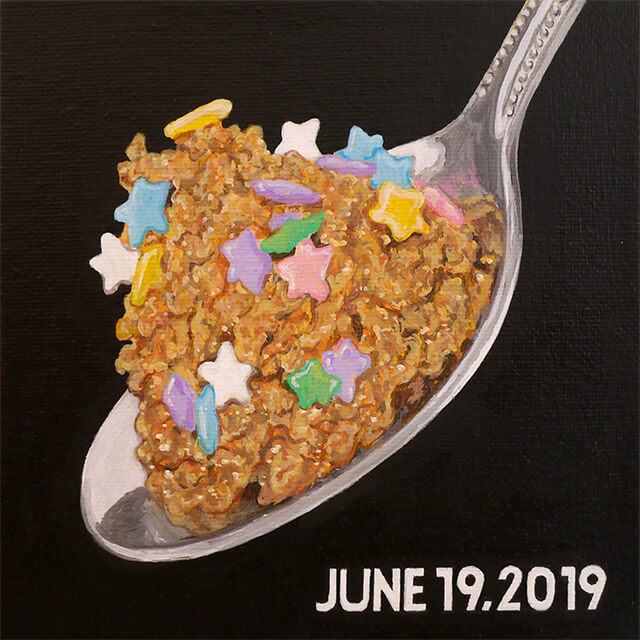 今日のごはん-2019年6月19日(ステーキ)