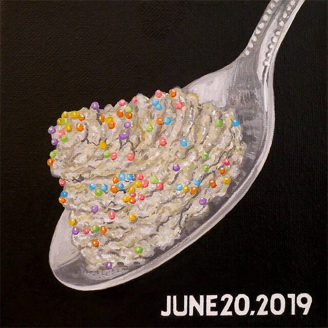 今日のごはん-2019年6月20日(おにぎり)