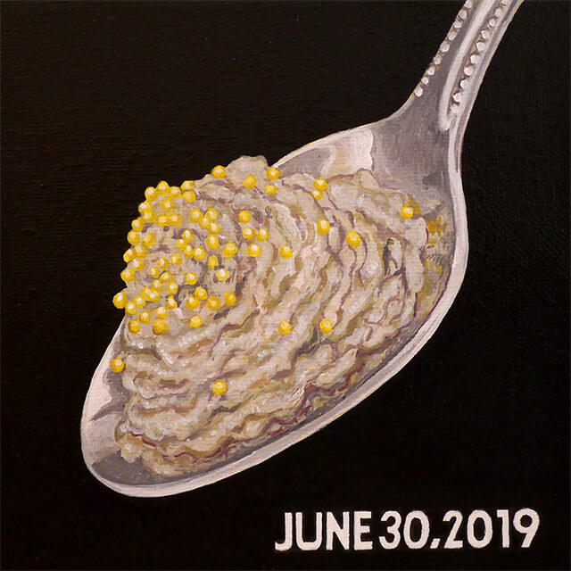 今日のごはん-2019年6月30日(そば)