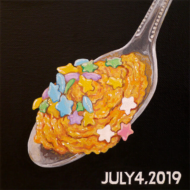 今日のごはん-2019年7月4日(タコス)