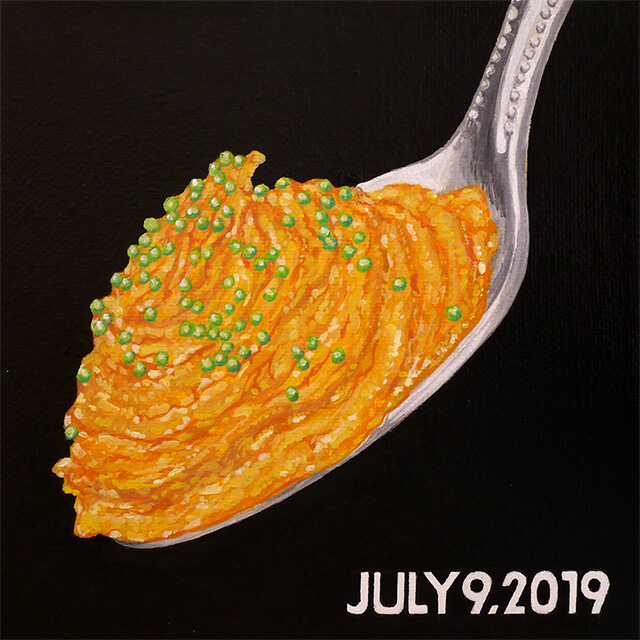 今日のごはん-2019年7月9日(チリコンカン)