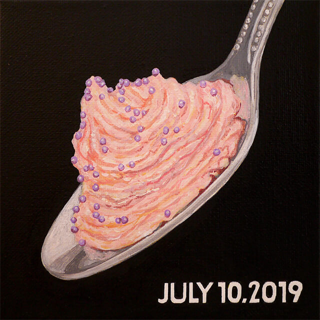 今日のごはん-2019年7月10日(寿司)