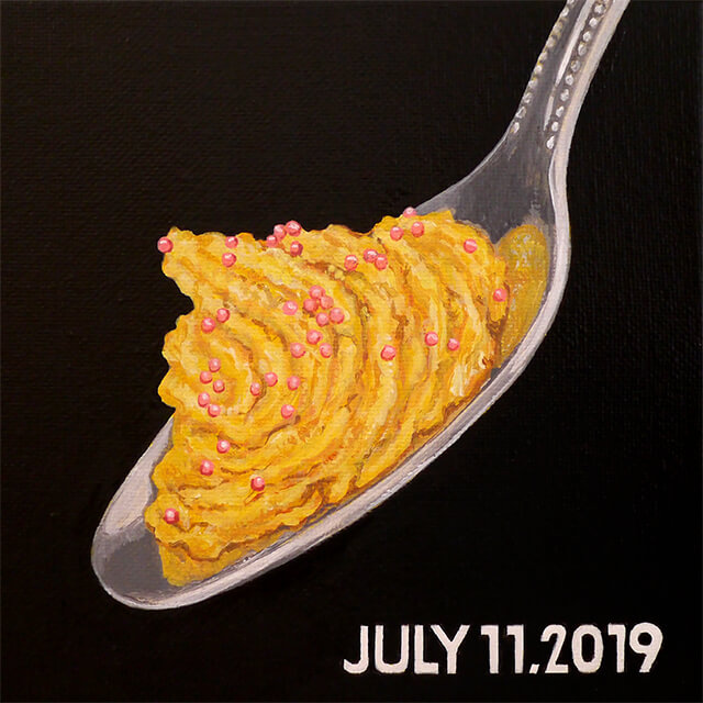 今日のごはん-2019年7月11日(ピザ)