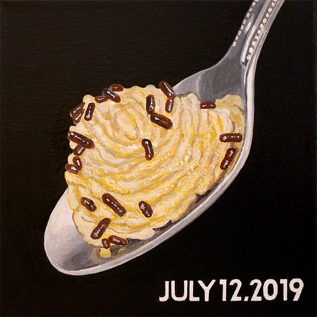 今日のごはん-2019年7月12日(サンドイッチ)