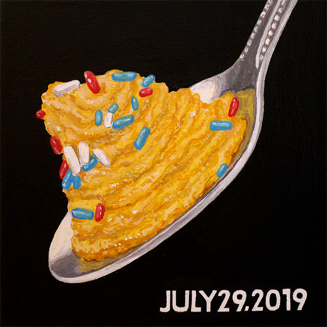 今日のごはん-2019年7月29日(天ぷら)